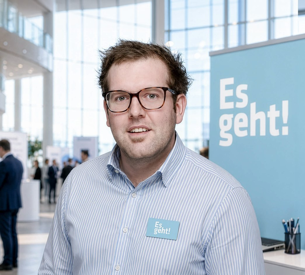 Lucas Dörr, Leiter Vertrieb Kommunale Wärmeplanung und Quartierskonzepte bei Es-geht!