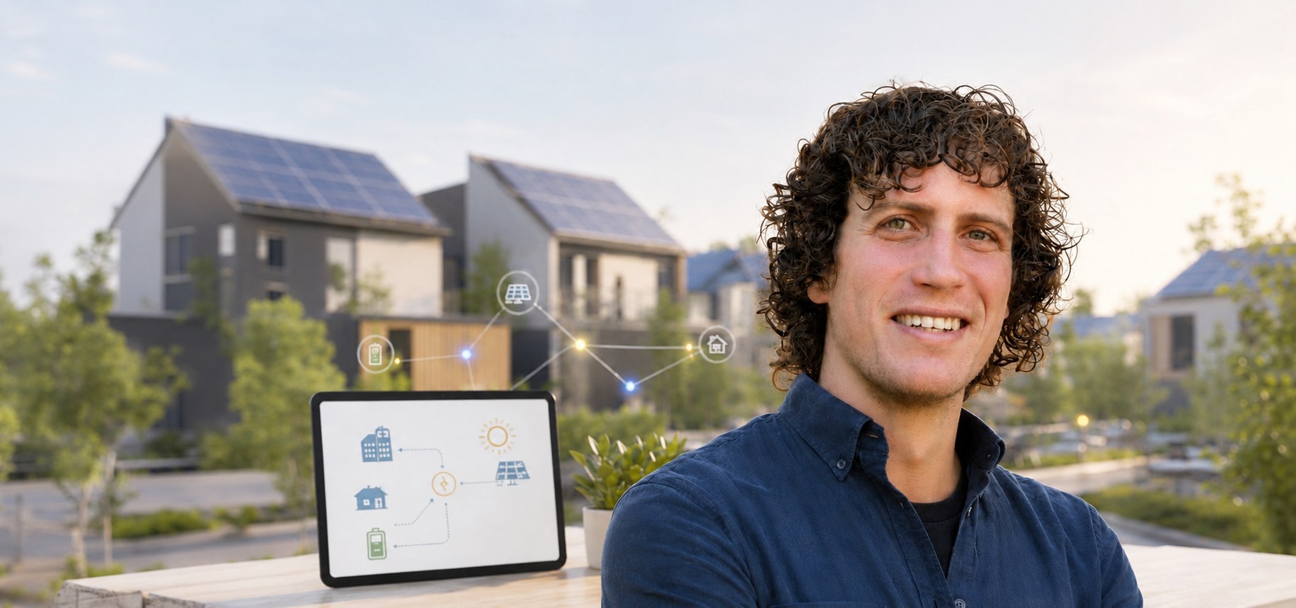Jan Weiler, Projektmanager Energy Sharing und Energiegemeinschaften bei Es-geht!