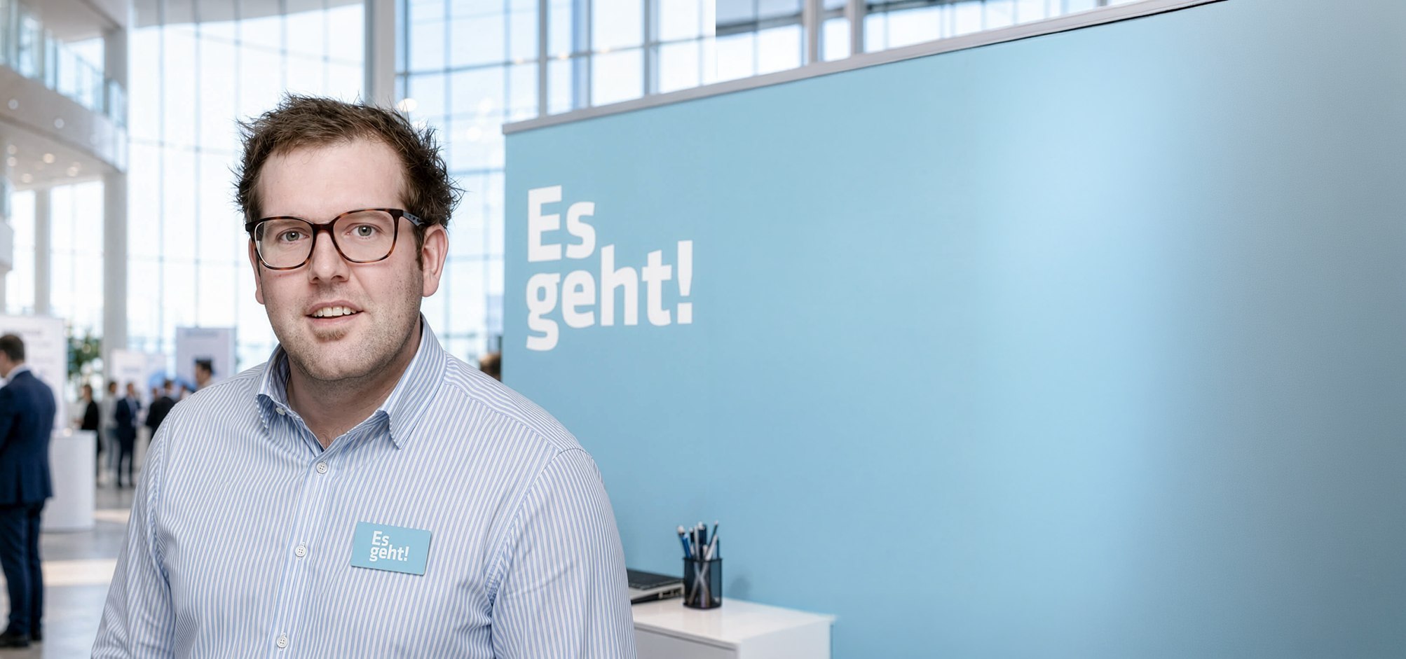 Lucas Dörr, Leiter Vertrieb Kommunale Wärmeplanung und Quartierskonzepte bei Es-geht!